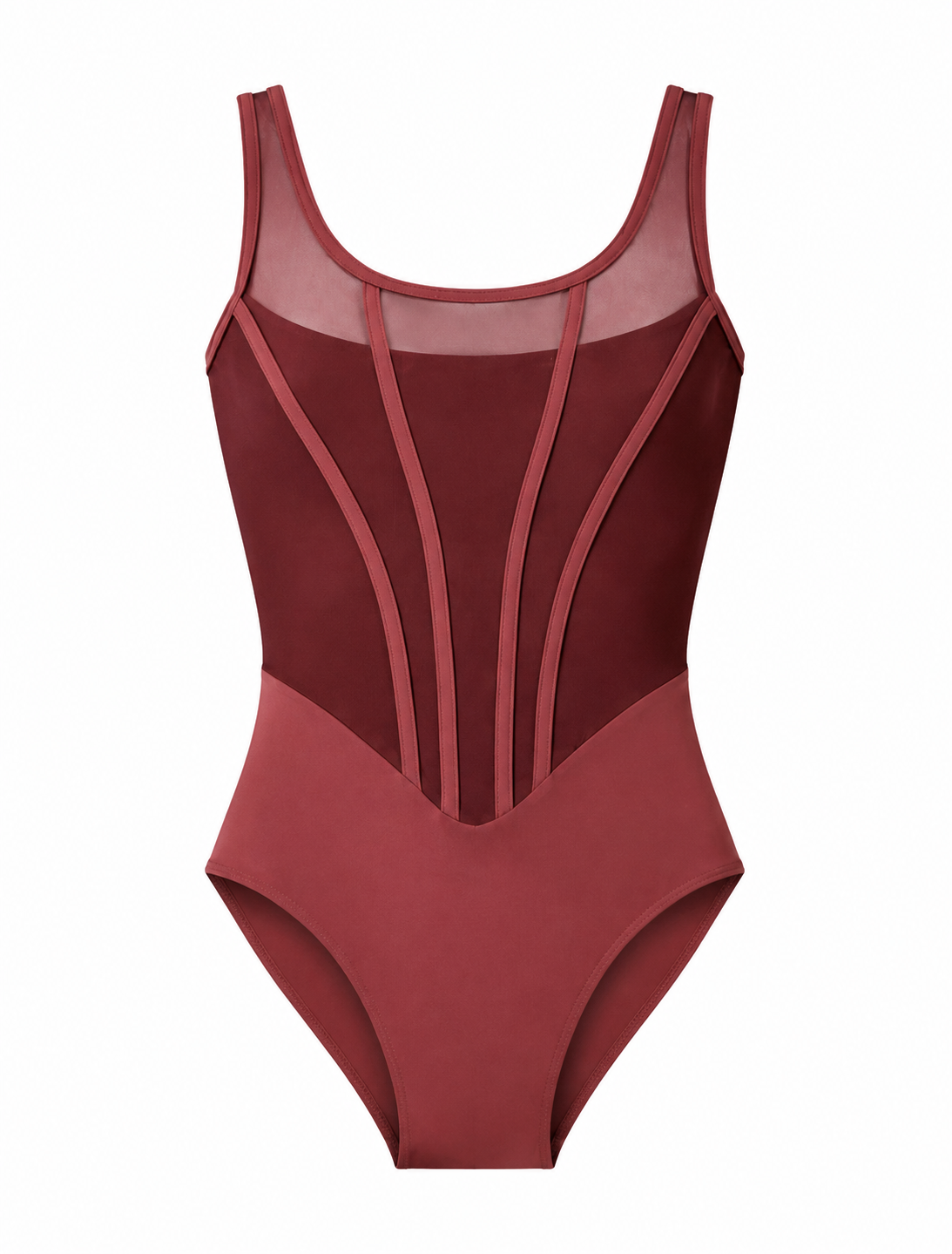 Burgundy Cendrillion Leotard
