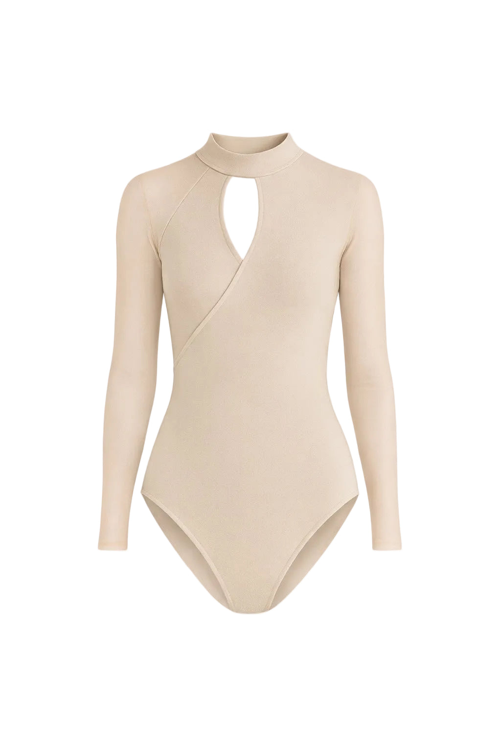 Beige Grace Refined Leotard