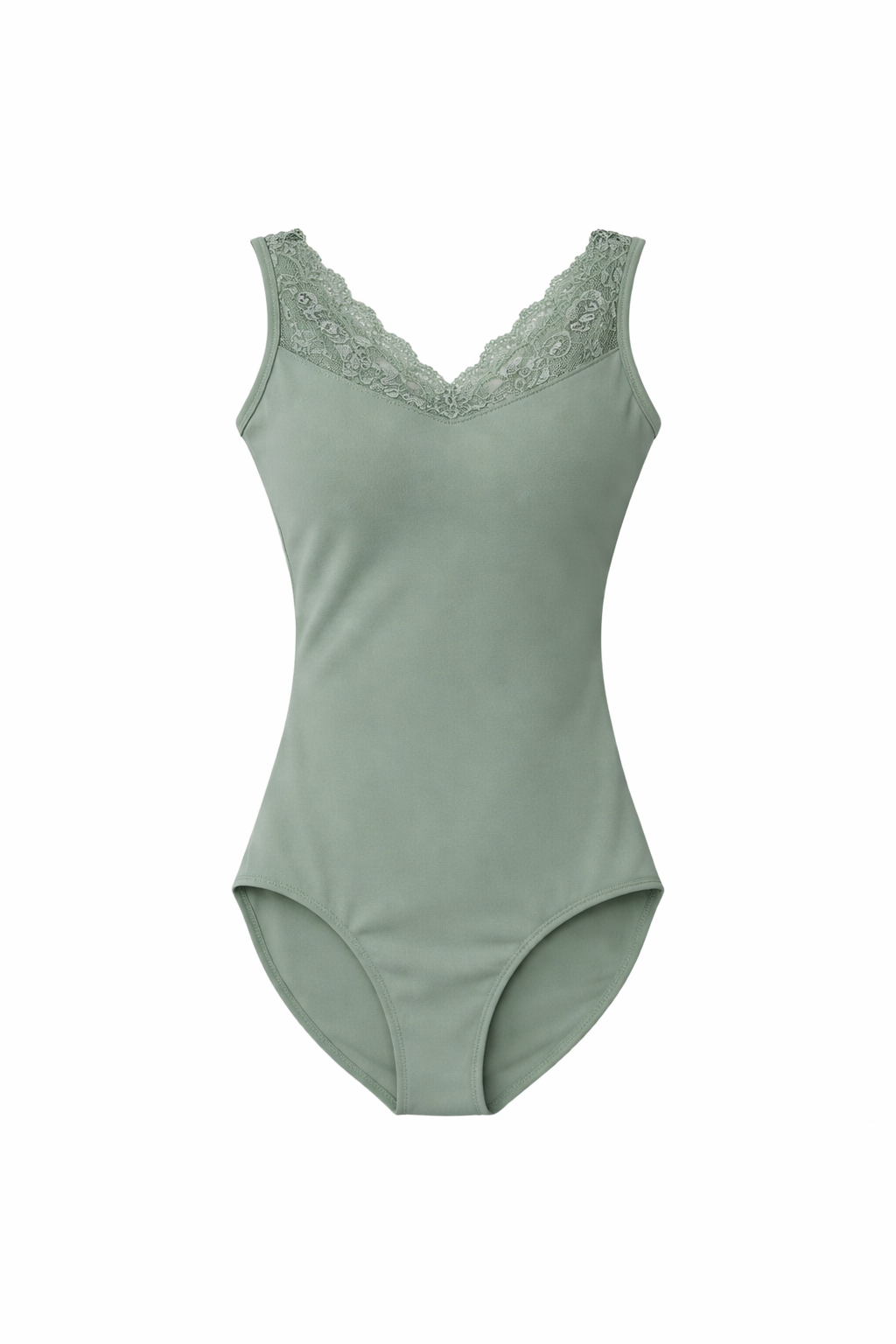 Etoile Green Lace Leotard