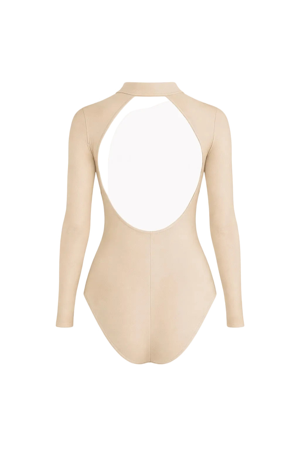 Beige Grace Refined Leotard